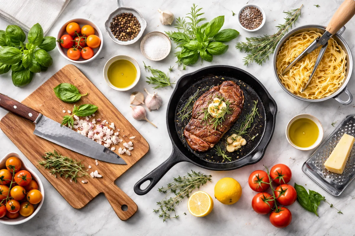 La magia de la cocina: ingredientes, utensilios y técnicas para brillar