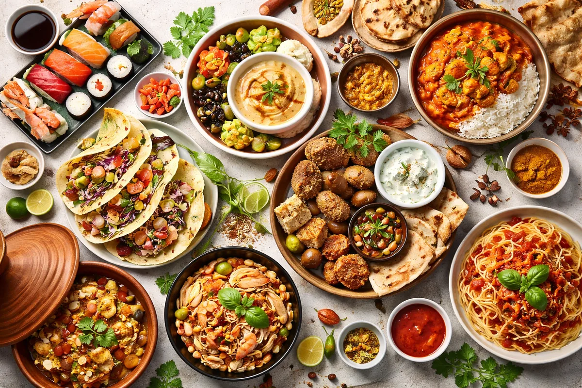 Sabores del mundo: explorando técnicas y recetas de diferentes culturas culinarias